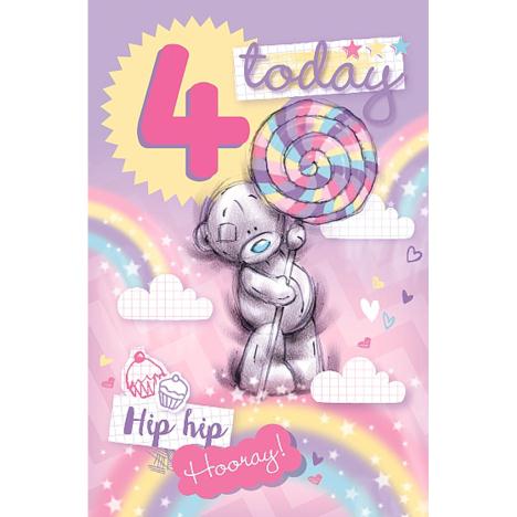 4 Today Me to You Bear 4th Birthday Card £1.79
